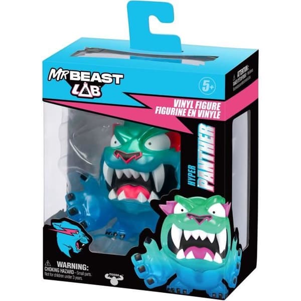 Vinylfigur - MOOSE TOYS - Panther Camo Mr. Beast Lab - 8,8 cm, Samling