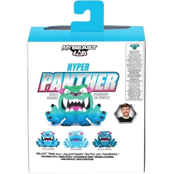 Vinylfigur - MOOSE TOYS - Panther Camo Mr. Beast Lab - 8,8 cm, Samling