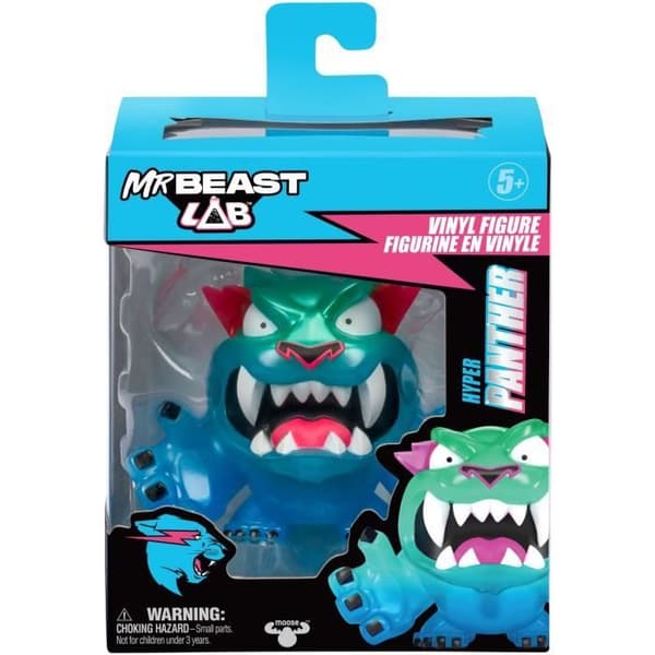 Vinylfigur - MOOSE TOYS - Panther Camo Mr. Beast Lab - 8,8 cm, Samling