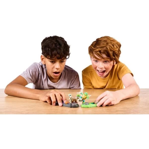 Michelangelo vs Bebop-statuer - Akedo - Moose Toys