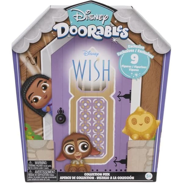 Keräilyhahmot - DISNEY - Wish Collector's Box - 9 ainutlaatuista hahmoa, mukaan lukien 1 harvinainen