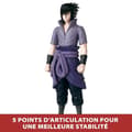 Miniatyrbild 4 av 5: Stor ledad figur - BANDAI - Anime Heroes - Naruto Shippuden - Anime Heroes Mega Figur 30 cm - Sasuke Uchiha