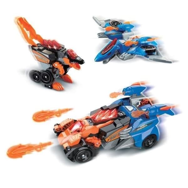 VTECH SWITCH & GO -YHDISTELMÄ - SUPER SPINO-DACTYL 2 IN 1