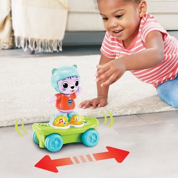 Interaktiv leksak - VTECH BABY - Mina, min Rouli'golo-katt - Skateboard - Unisex - 12 månader+