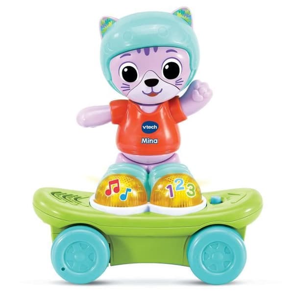 Interaktiv leksak - VTECH BABY - Mina, min Rouli'golo-katt - Skateboard - Unisex - 12 månader+