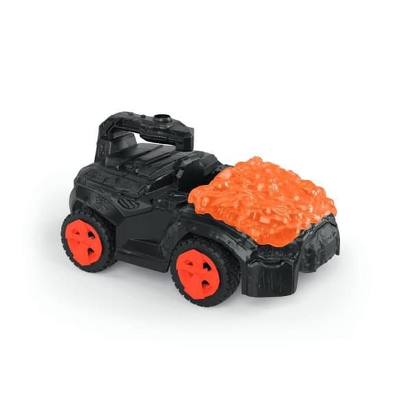 SCHLEICH - 42668 ELDRADOR CREATURES Lava Crashmobile med Mini Creature - Billegesæt med Fantasy Figur