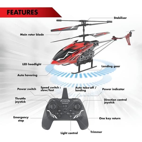SKY KNIGHT Fjärrstyrd Helikopter - FLYBOTIC