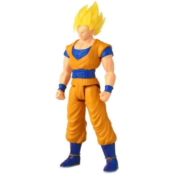 Kæmpefigur Limit Breaker 30cm Super Saiyan 2 Goku - Gnistrende Goku Lyd og Lys - BANDAI - Dragon Ball Super