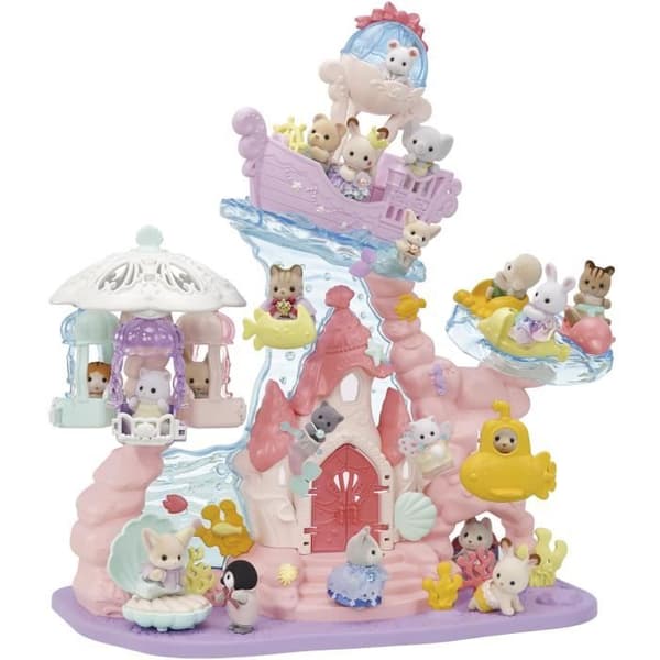 Miniatyrfigurer - SYLVANIAN FAMILIES - 5701 - Sjöjungfruslottet