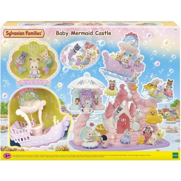 Miniaturefigurer - SYLVANIAN FAMILIES - 5701 - Havfruernes slot