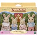 Miniatyrbild 1 av 4: Docka - SYLVANIAN FAMILIES - Creme Rabbit-familjen - Artikulerad och omsorgsfullt klädd
