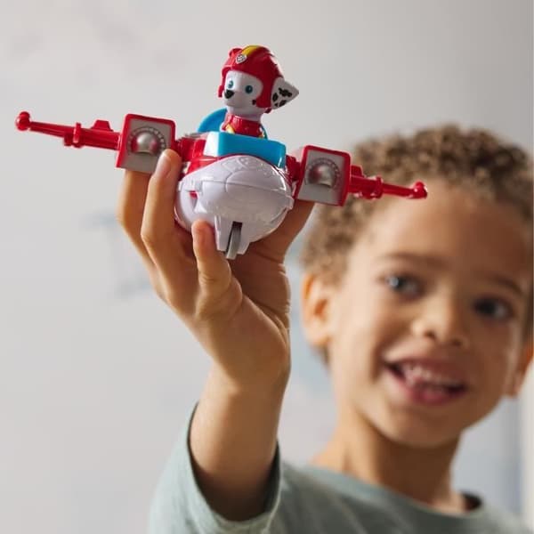 SPIN MASTERVEHICLE + MARCUS AIR RESCUE FIGUR PAW Patrol