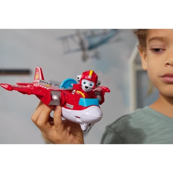 SPIN MASTERVEHICLE + MARCUS AIR RESCUE FIGUR PAW Patrol