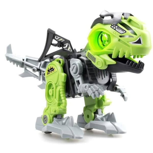 Dinosaurrobot skal bygge Mega Dino Biopod - YCOO - Cyberpunk - 22 cm
