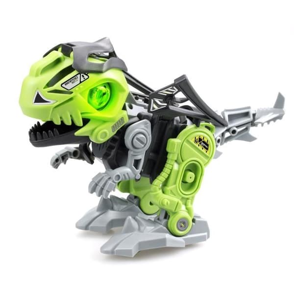 Dinosaurrobot skal bygge Mega Dino Biopod - YCOO - Cyberpunk - 22 cm