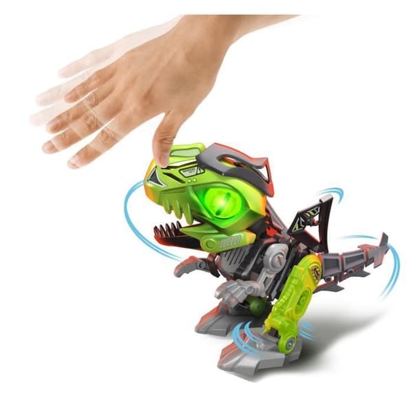 Dinosaurrobot skal bygge Mega Dino Biopod - YCOO - Cyberpunk - 22 cm