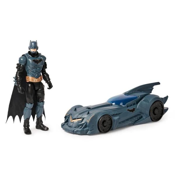 SPIN MASTER PACK BATMOBILE + BATMAN FIGUR 30 CM Batman