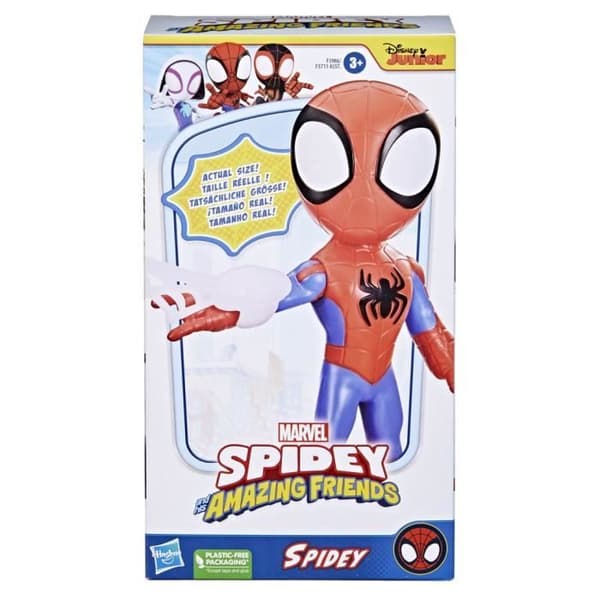 Hasbro - F39865X2 - Marvel Spidey och hans extraordinära vänner jättefigur Spidey