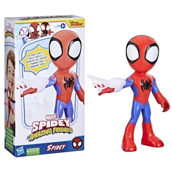 Hasbro - F39865X2 - Marvel Spidey och hans extraordinära vänner jättefigur Spidey