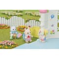 Miniatyrbild 2 av 4: Duon bebisar på promenad - SYLVANIAN FAMILIES - 5747 - Chokladkanin och perserkatt med tillbehör