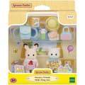 Miniatyrbild 1 av 4: Duon bebisar på promenad - SYLVANIAN FAMILIES - 5747 - Chokladkanin och perserkatt med tillbehör