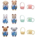 Miniatyrbild 3 av 4: Barnens vänner - SYLVANIAN FAMILIES - 5672 - Låda med 6 babyfigurer med tillbehör