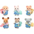 Miniatyrbild 2 av 4: Barnens vänner - SYLVANIAN FAMILIES - 5672 - Låda med 6 babyfigurer med tillbehör