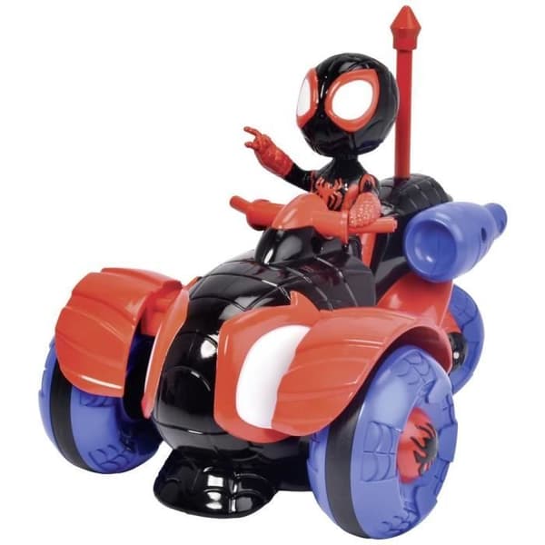 Marvel - Fjernstyret bil - 17 cm - Figur inkluderet - Fra 3 år