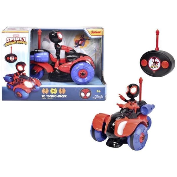 Marvel - Fjernstyret bil - 17 cm - Figur inkluderet - Fra 3 år