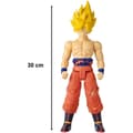 Pikkukuva 3 / 4: Jättimäinen Super Saiyan Goku -hahmo (taisteluvaurioversio) - BANDAI - Dragon Ball - 30 cm