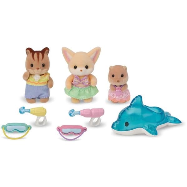 SYLVANIAN FAMILIES 5749 - Babytrioen ved poolen