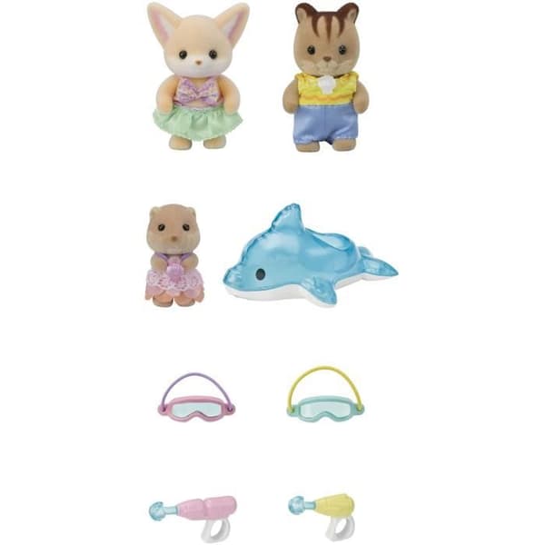 SYLVANIAN FAMILIES 5749 - Babytrioen ved poolen