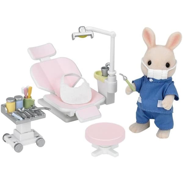 SYLVANIAN FAMILIES 5095 Hammaslääkäri ja tarvikkeet