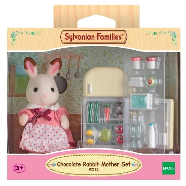 SYLVANIAN FAMILIES 5014 Kaninmamma Choklad / Kylskåp