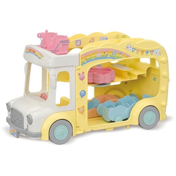 SYLVANIAN FAMILIES 5744 - Bussen og dens legeplads