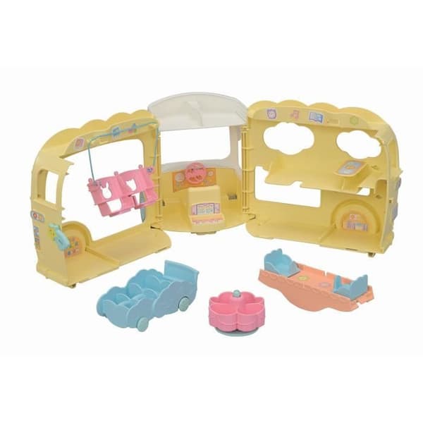 SYLVANIAN FAMILIES 5744 - Bussen og dens legeplads