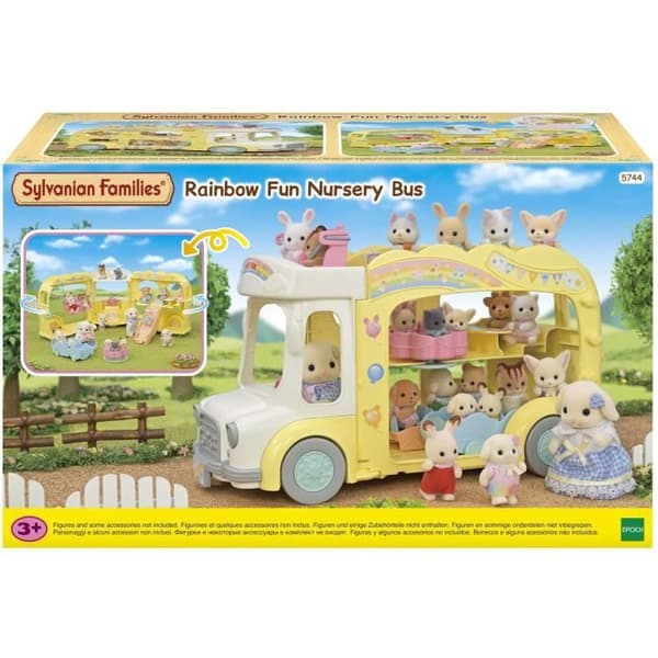 SYLVANIAN FAMILIES 5744 - Bussen og dens legeplads
