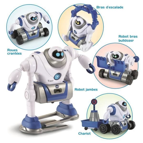 VTECH V-BOT EXPLORER, MIN 5-I-1 ROBOT