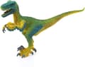 Miniatyrbild 3 av 4: SCHLEICH Velociraptor-figur - Dinosaurier - För barn från 3 år - 70 cm - Brun