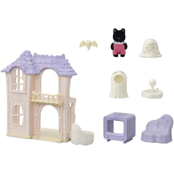 Miniatyrfigurer - SYLVANIAN FAMILIES - 5542 - Det hemsökta huset