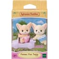 Miniatyrbillede 1 af 4: Dukke - SYLVANIAN FAMILIES - Fennec Twins - Model 5697 - Flerfarvet - Leddelt