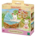 Pikkukuva 5 / 5: Sylvanian Families - 5432 - Suklaapupun kaksoset ja tuplarattaat - Huonekalut