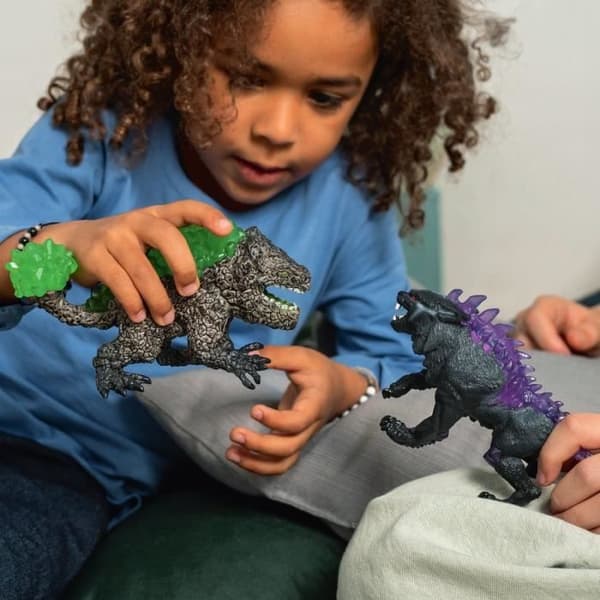 Dark Lynx vs. Stone Crusher Duo-figurer, SCHLEICH 70827 Eldrador-væsner, fra 6 år