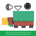 Miniatyrbillede 5 af 6: Minecraft Sniffer 8,25 cm actionfigur med spillelyde - Minecraft - HXM85