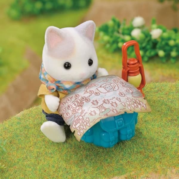 Ledade Figurer - SYLVANIAN FAMILIES - Son och Baby Latte Cat - Hemligt Skogsäventyr