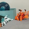 Miniatyrbillede 4 af 5: Schleich 70826 Eldrador Creatures Lavablæksprutte vs. Iskryb Duo Figurer til Børn fra 6 år