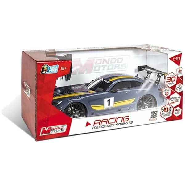 MONDO Mercedes AMG GT3 radiostyret bil - skala 1:10 - fra 8 år