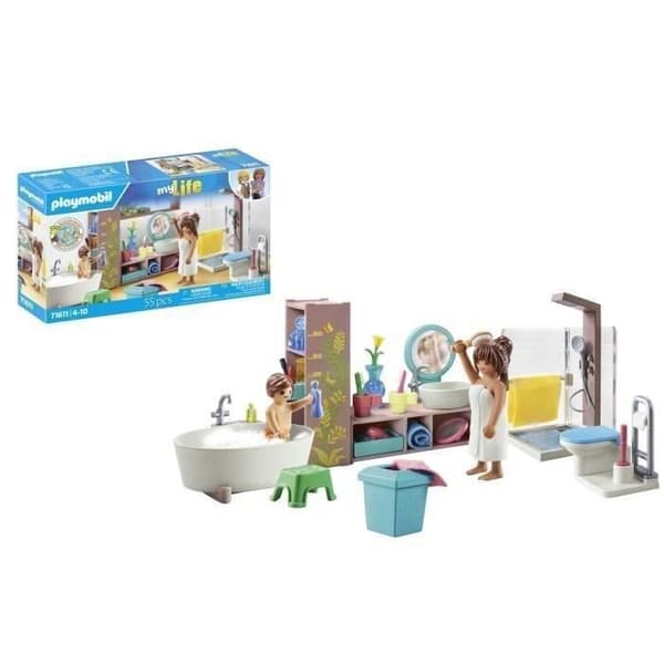 PLAYMOBIL - 71611 - Badeværelsesbadekar
