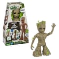Pikkukuva 2 / 5: 13,5" Groot Grows and Dances -interaktiivinen hahmo, supersankarilelu, Marvel Studios I Am Groot Groove 'N Grow Groot