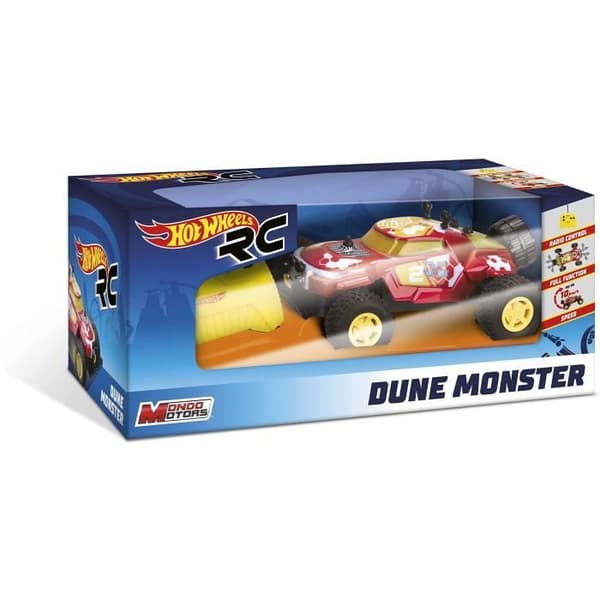 Hot Wheels Dune Monster radio-ohjattava rautarauta - 19 cm